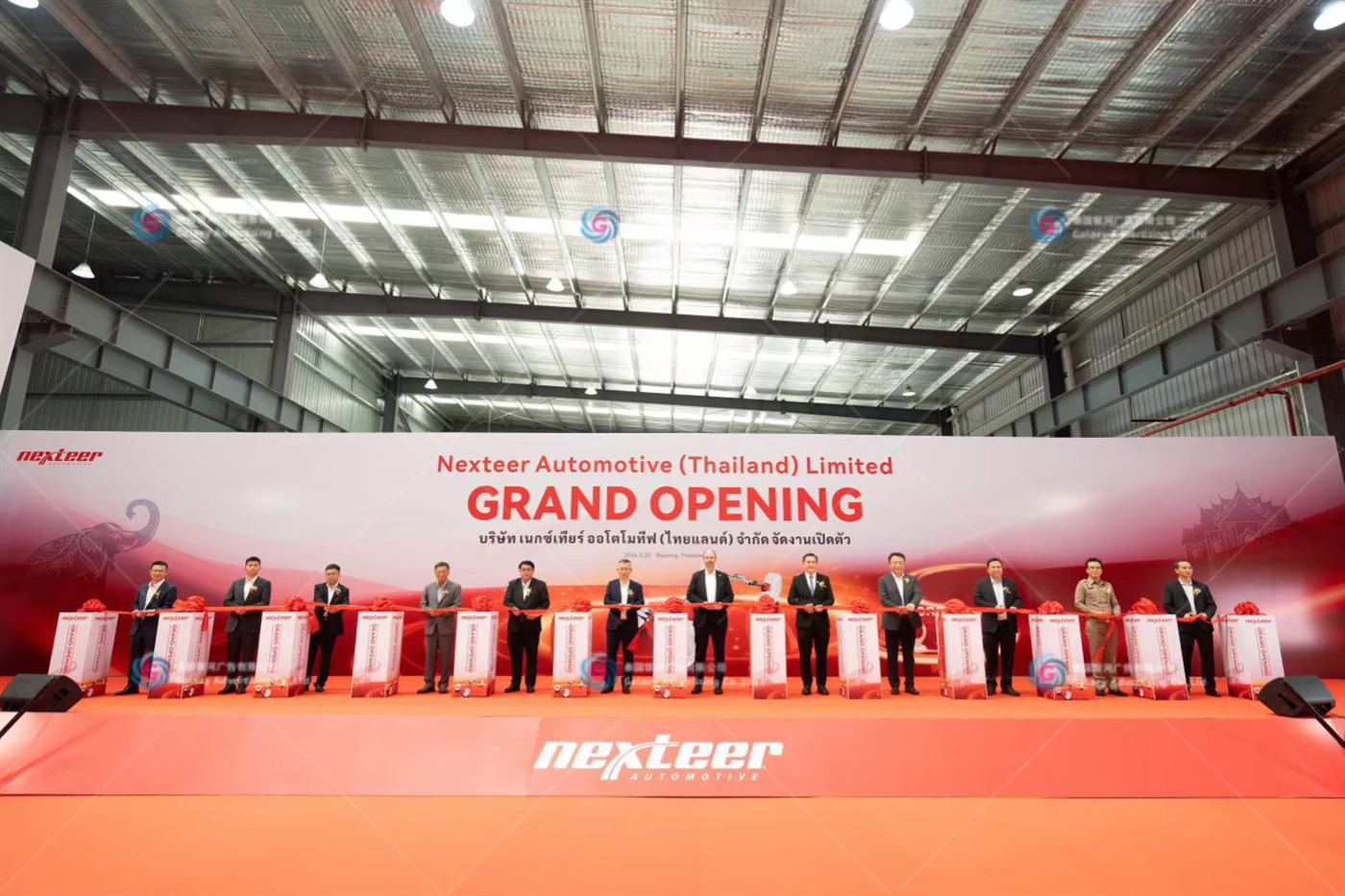 Nexteer Automotive (Thailand) Limited Opening Ceremony — event production and on-site execution, Rayong, Thailand