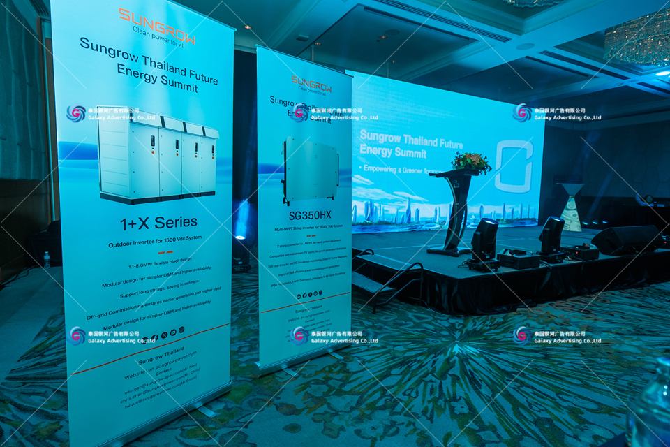 Sungrow Thailand Future Energy Summit — event production and on-site execution, Bangkok, Thailand