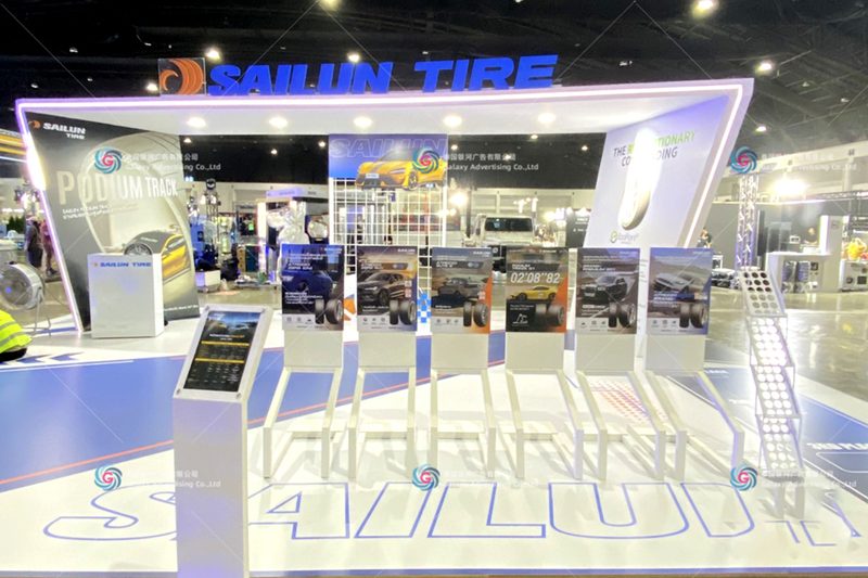 Sailun Tire Exhibition Booth Build, Bangkok